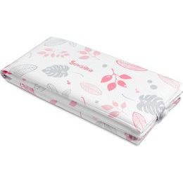 Sensillo Cestovní přebalovací podložka listy růžová