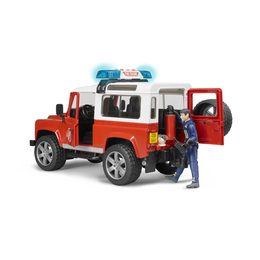 Bruder 02596 Land Rover hasiči + figurka hasiče