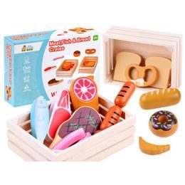 Dřevěné potraviny v bedýnce Wooden Box