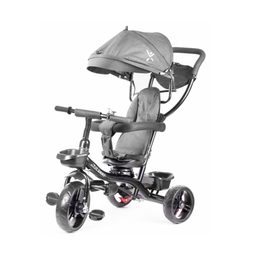 Vyzkoušeno - Dětská tříkolka Fix Lite s otočným sedadlem 3v1 šedá