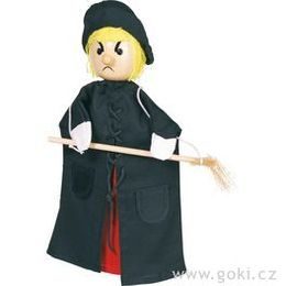 Maňásek na ruku - čarodějnice