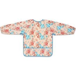 Dětský bryndák s dlouhým rukávem - oranžová jungle