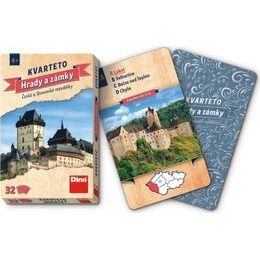 Kvarteto Hrady a zámky - společenská hra