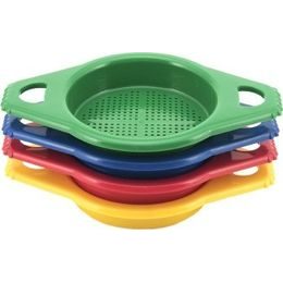 Házecí hra - kříž s kruhy + košíčky s míčky