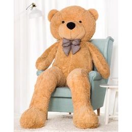 Plyšový medvěd Kvído 220 cm XXL béžový