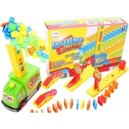 Veselé domino s autíčkem na baterie Funny Car