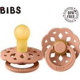 BIBS Dudlík z přírodního kaučuku 6m+ 1ks, bílý