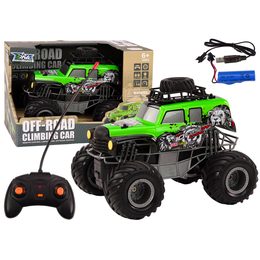 Terénní auto na dálkové ovládání Climbing Car 1:16 - zelené