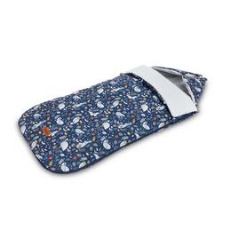 Sensillo Letní fusak Wafel zvířátka modrý