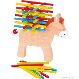 Dětský věšák ze dřeva Slon a hvězdy