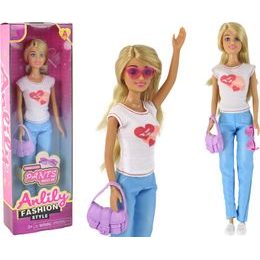Barbie panenka Anlily s blond vlasy