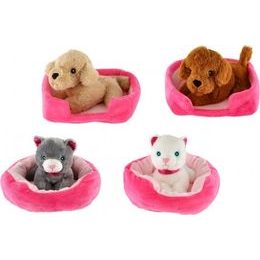 Zvířátko v pelíšku - mix 4 barvy