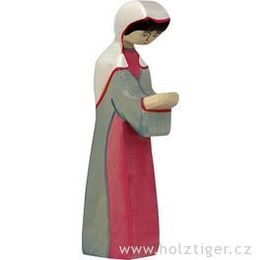 Malý ježeček - lesní dřevěné zvířátko