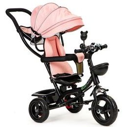 Dřevěná vzdělávací kostka s hodiny ECOTOYS