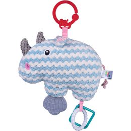 Bali Bazoo Závěsná hračka na kočárek Nosorožec, modrá/bílá