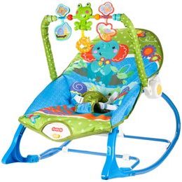 Kojenecké lehátko 3v1 s vibracemi Baby Rocker modré
