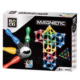 Blocki Magnetic magnetická stavebnice 124 dílků