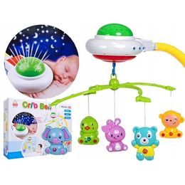 Doris kolotoč nad postýlku s projektorem Crib Bell