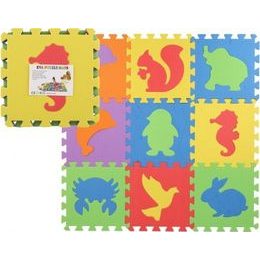 Pěnové puzzle zvířátka - 10ks