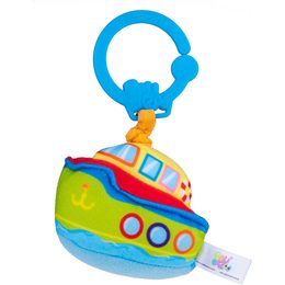 Bali Bazoo Závěsná hračka s vibrací - Loďka, modrá