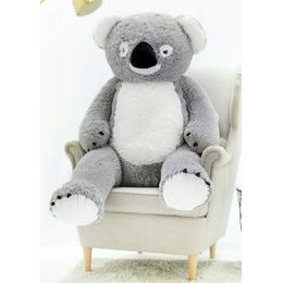 Plyšový medvěd Koala 130 cm šedá