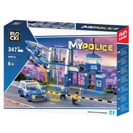 Blocki MyPolice stavebnice policejní dálniční stanice 347 dílků