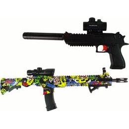 Kuličky do pistole 800ks granát 3barvy