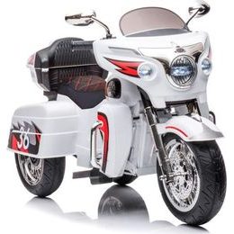 Elektrická tříkolová motorka Goldwing bílá