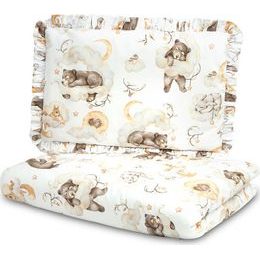 Dětská sada do postýlky polštář a peřina 2ks - Sladké sny