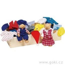 Panenky do domečku - medvídci