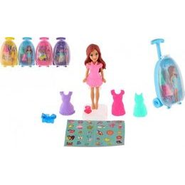 Panenka s doplňky - mix 4 barvy