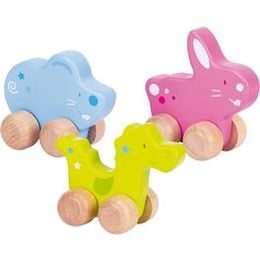 Zvířátko na kolečkách - myška, zajíček a dráček