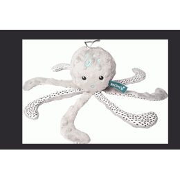 Hencz Toys Edukační hračka šustík Chobotnice - minky šedá