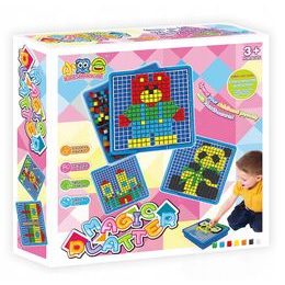 Majlo Toys dětská vkládačka Magic Bear 585 dílků