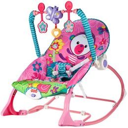 Kojenecké lehátko 3v1 s vibracemi Baby Rocker růžové