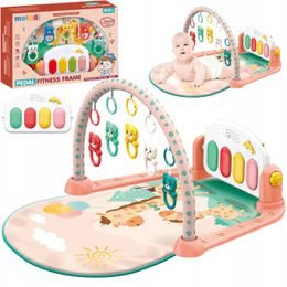 Vzdělávací podložka s pianem a závěsnými hračkami