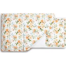 Sensillo Prostěradlo do postýlky puntíky