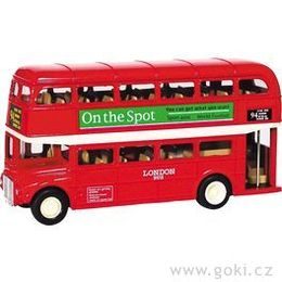 London Bus se zpětným natahováním