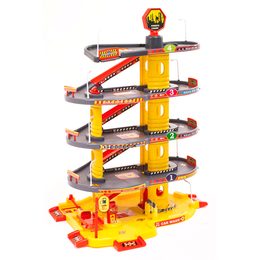 Doris 4 patrová garáž s výtahem, myčkou a autíčky