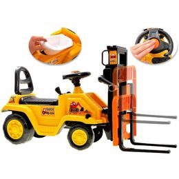 Dětské odrážedlo 3v1 Vysokozdvižný vozík s nočníkem