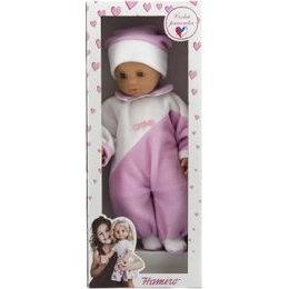 Panenka miminko v modrobílém oblečení