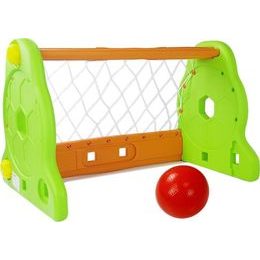 Fotbalová branka pro děti zeleno-oranžová