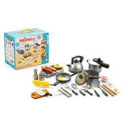 Ecotoys sada dřevěné ovoce v bedýnce
