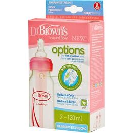 Dr Brown's Ortodontický dudlík Prevent svítící, 2ks, 0-6m, modrý