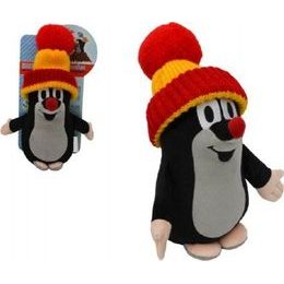 Krtek s kulichem červeno-žlutým