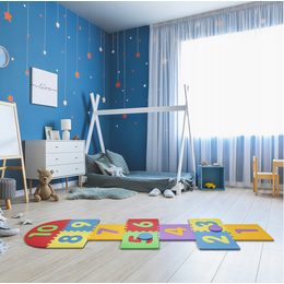 Výuková pěnová podložka Motivy 36ks hnědá