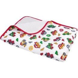 Froté podložka s voskovaným plátnem 50 x 70 cm - Autíčka