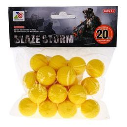 Blaze Storm náhradní pěnové náboje 20 kusů Soft Ball