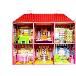 Velký domeček pro panenky s nábytkem