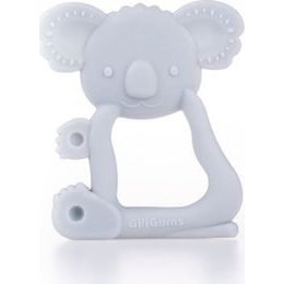 GiliGums Zklidňující silikonové kousátko Koala, šedé